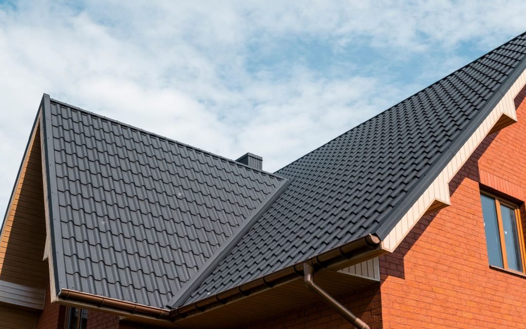 Finished roof on a house in London, showcasing expert roofing work by Hammond Roofing